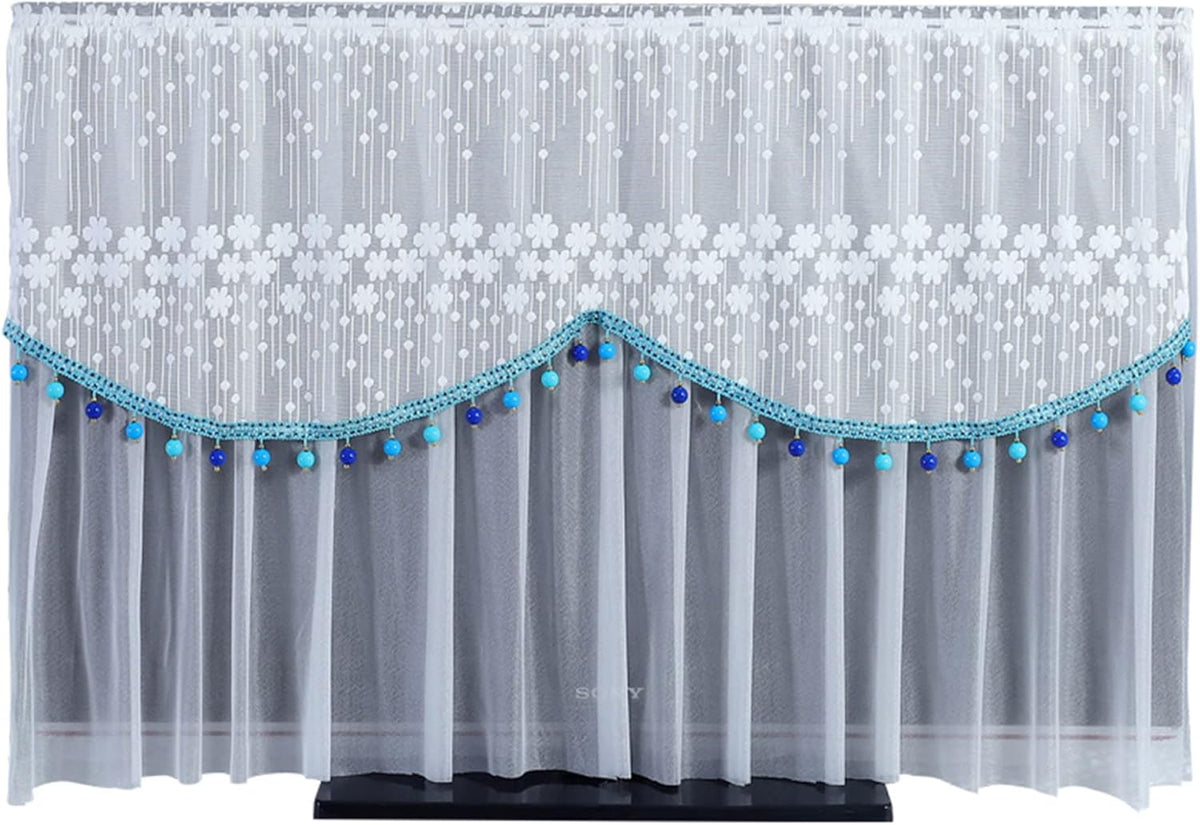 Embroidered Lace TV Dust Cover