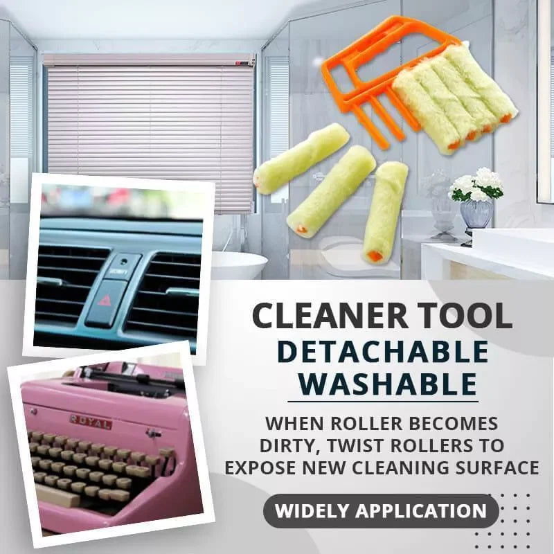 7 Finger Blinds Dusting Brush