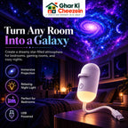 Aurora Galaxy Projection Lamp - detail view 2 | Ghar Ki Cheezein