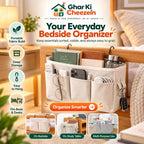 Bedside Hanging Storage Rack - detail view 3 | Ghar Ki Cheezein