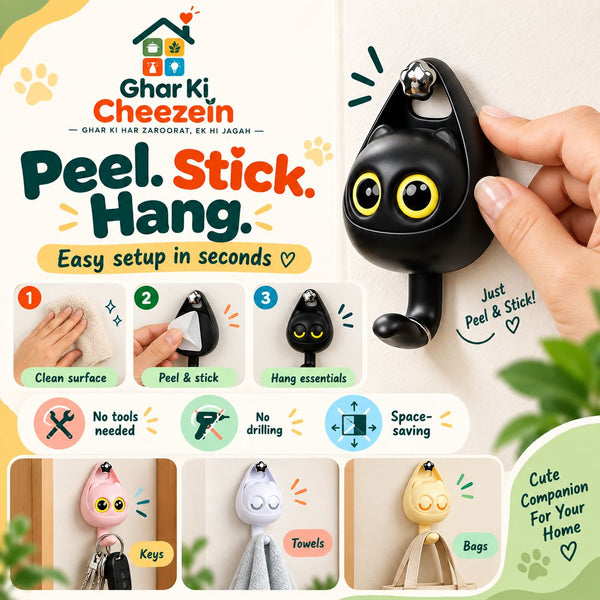 Creative Self Adhesive Hooks