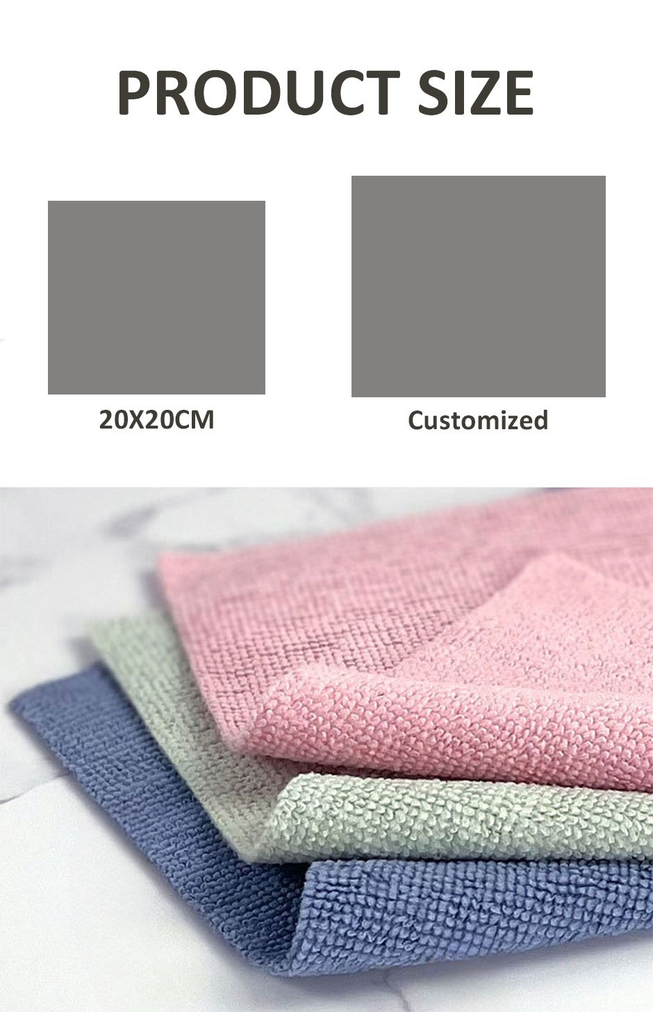 Microfiber Cleaning Towel Box