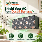 Floral AC Dust Cover - detail view 4 | Ghar Ki Cheezein