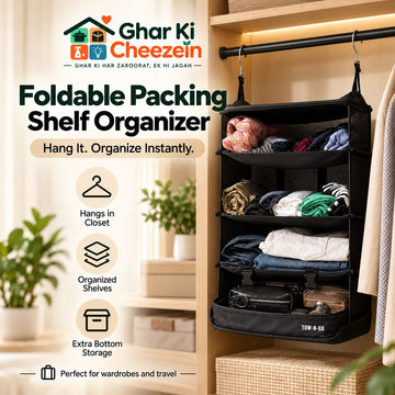 Foldable Packing Shelf Organizer