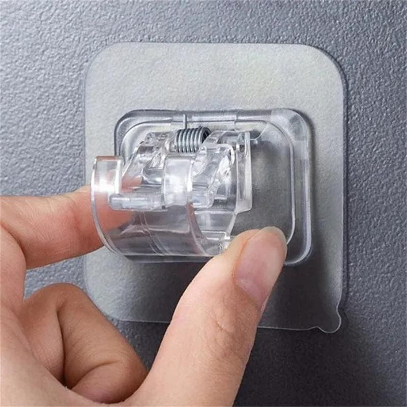 No-Drill Universal Curtain Rod Holder