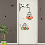 Bird Floral Cage Wall Sticker