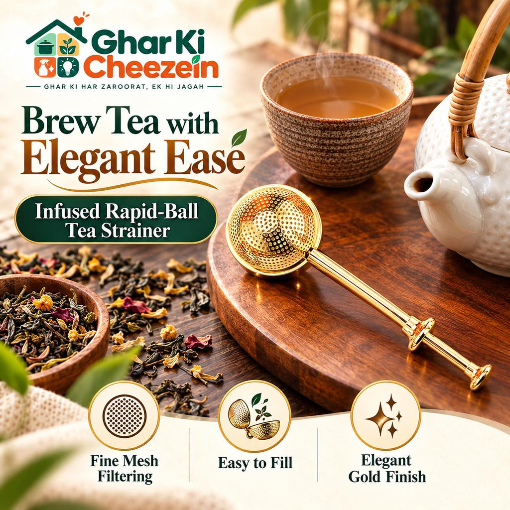 Infused Rapid-Ball Tea Strainer | Ghar Ki Cheezein Pakistan