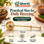 Infused Rapid-Ball Tea Strainer - detail view 5 | Ghar Ki Cheezein