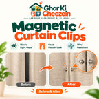 Magnetic Curtain Clips - detail view 2 | Ghar Ki Cheezein