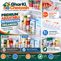 Premium Adjustable Refrigerator Organizer